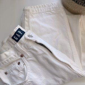 Vintage White Gap Mom Jeans